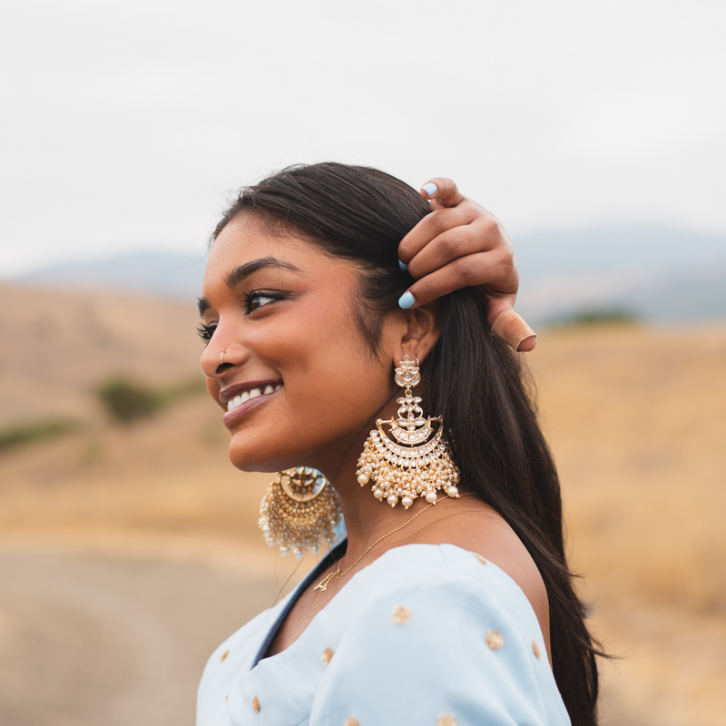 Shalini Kundan Earrings