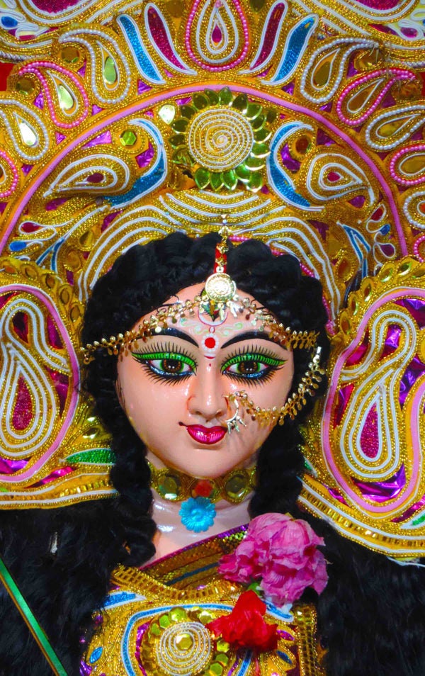 Idol of Durga Puja - festival - Romikas jewelry
