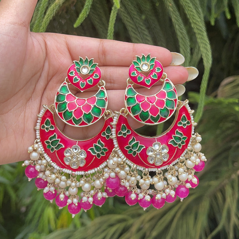 Rani Smita Meenakari Earrings