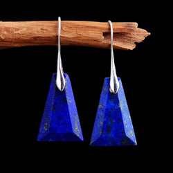 Cindy Lapuz Lazuli Natural Stone Drop Earrings