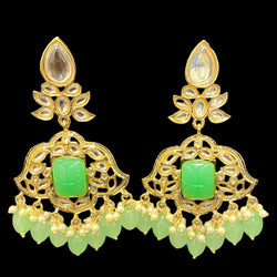 Mint Vihaan Kundan Earrings