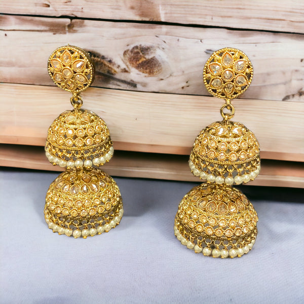 Vanisha Double Layer Jhumka