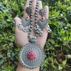 Desi Jewelry, Silver Jewelry, Indian Jewelry, Traditional Indian Jewelry, Jewelry Set for women
