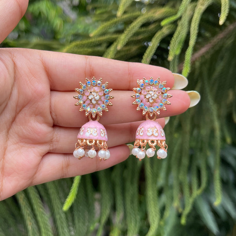 Pink Kryta Earrings