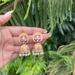 Peach Kanita Earrings