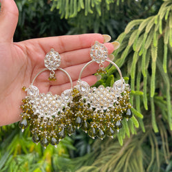 Mehndi Green Sahra Earrings