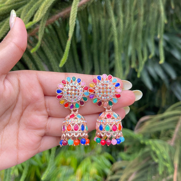 Multicolor Dhani Earrings