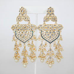 Blue Anjali Earrings