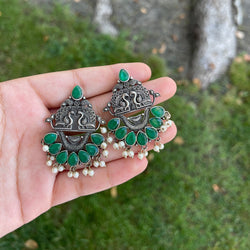 Emerald Ahana Earrings