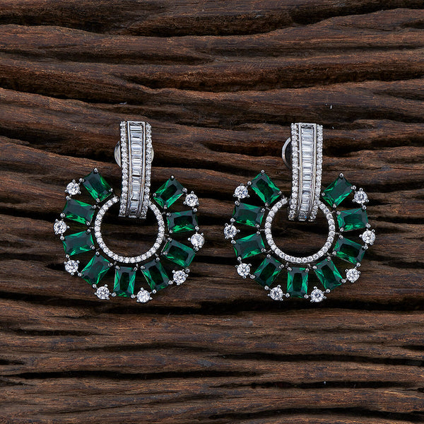 Emerald Katie Cubic Zirconia Earrings