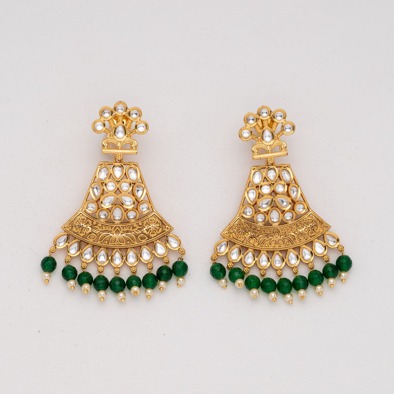 Emerald Mahi Earrings