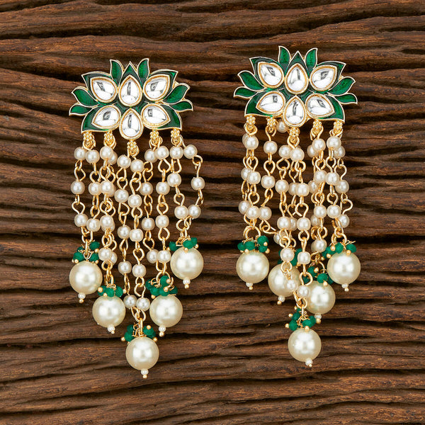Emerald Oishi Meenakari Earrings