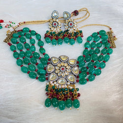 Green Zarna Jewelry Set