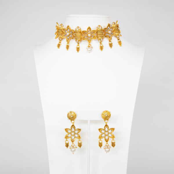 Pearl Chaitali Jewelry Set