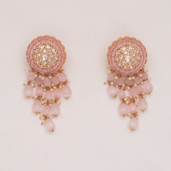 Pink Rahi Earrings