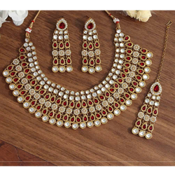 Red Nyra Jewelry Set