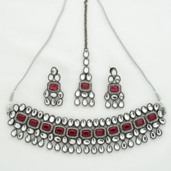 Red Shanaya Jewelry Set