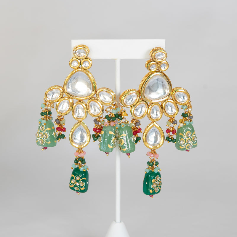 Mahika Bridal Kundan Necklace Set