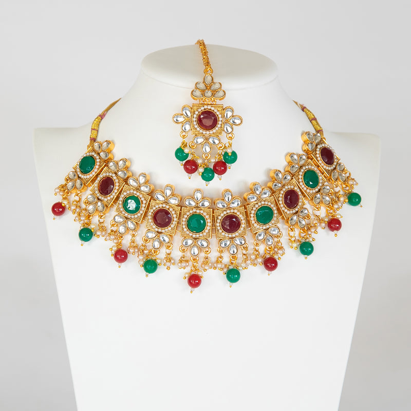 Multicolor Amrita Jewelry Set
