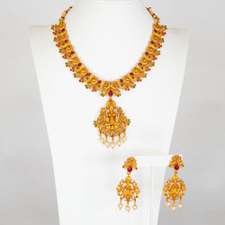 Lokkhi Temple Necklace Set