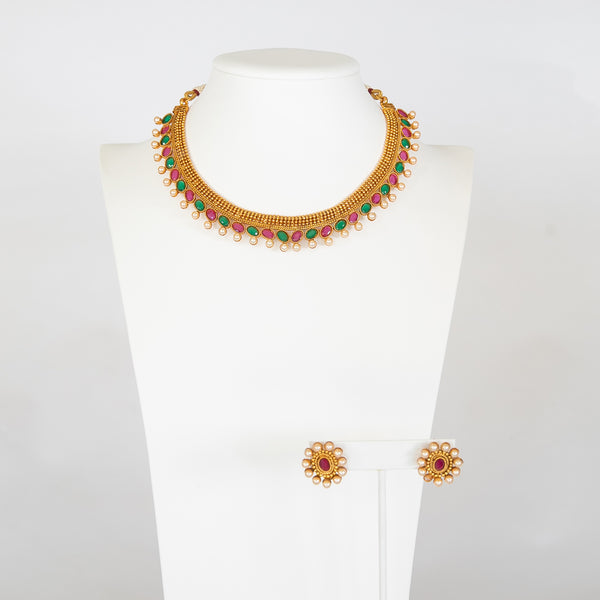 Multicolor Ayra Jewelry Set