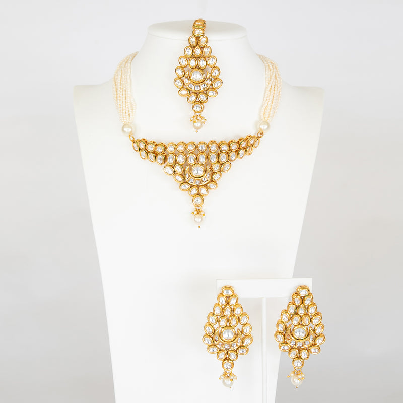 Pearl Amoli Jewelry Set