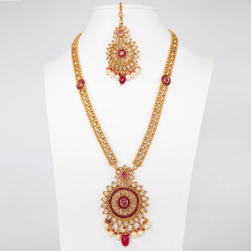 Ruby Parul Jewelry Set