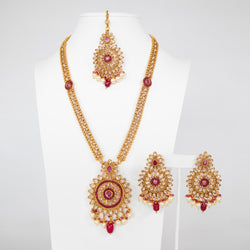 Ruby Parul Jewelry Set