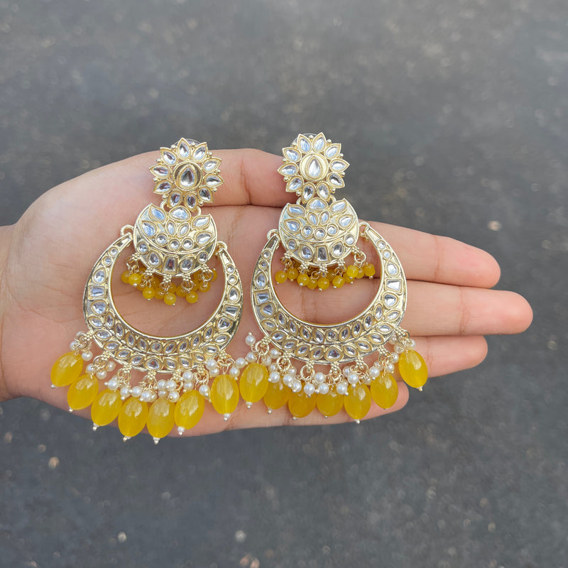 Yellow Sayana Earrings
