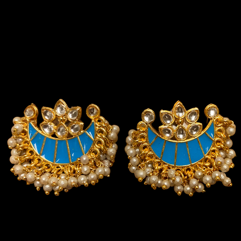 Firozi Sophia Stud Earrings