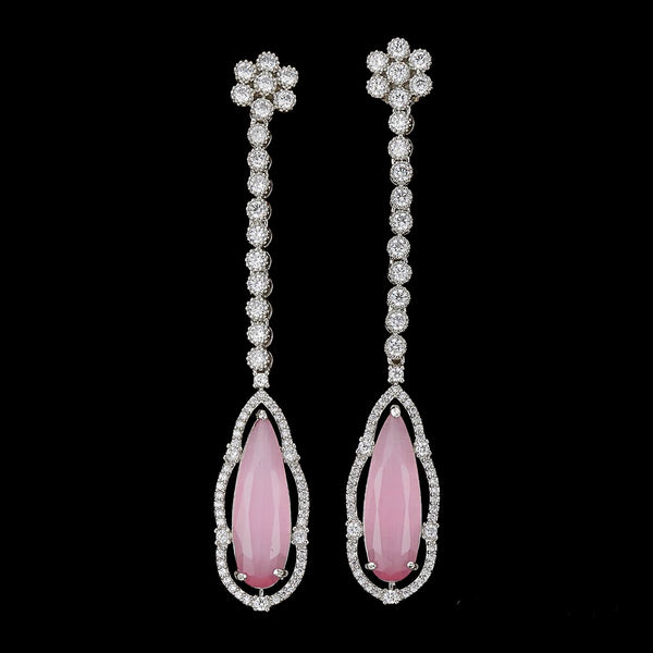Pink Ayla Earrings