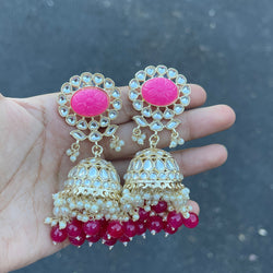 Rani Priyal Kundan Earrings