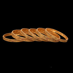 Rambha Antique Gold Plated Bangles