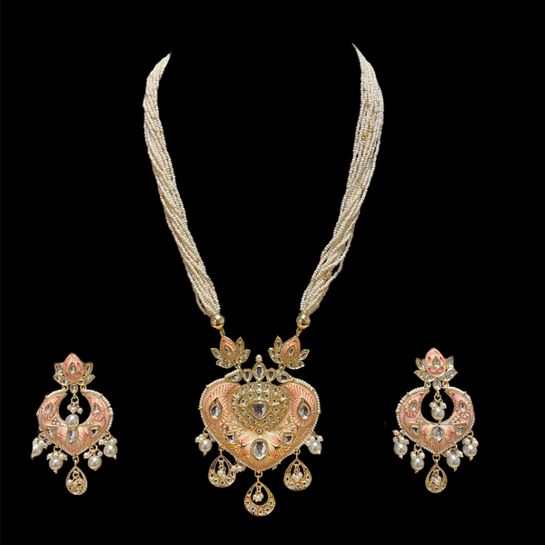 Pink Zehana Jewelry Set