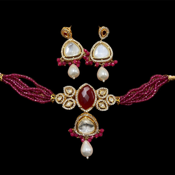 Ruby Konkona Jewelry Set
