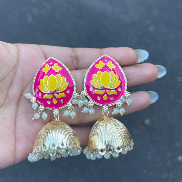 Rani Disha Meenakari Earrings