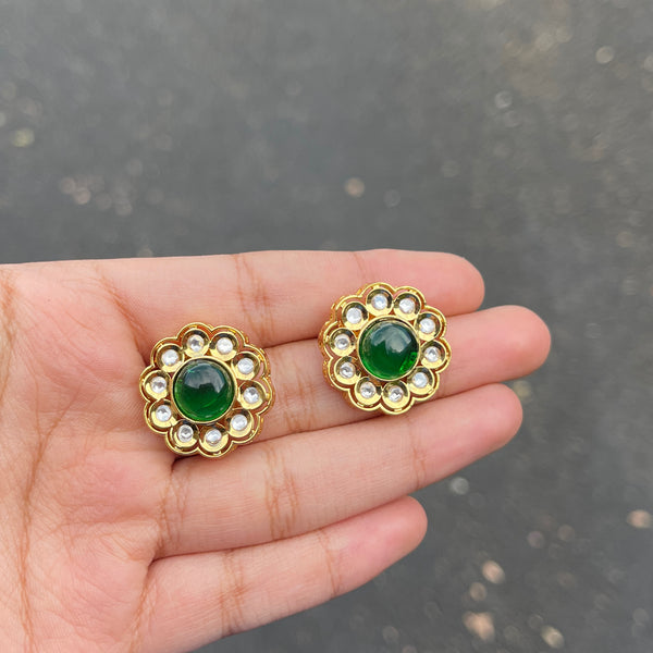 Emerald Liya Stud Earrings
