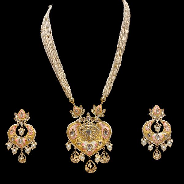 Yellow Zehana Jewelry Set
