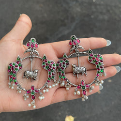 Multicolor Nandi Earrings