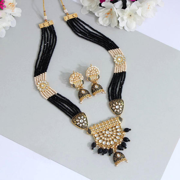 Black Bella Necklace Set