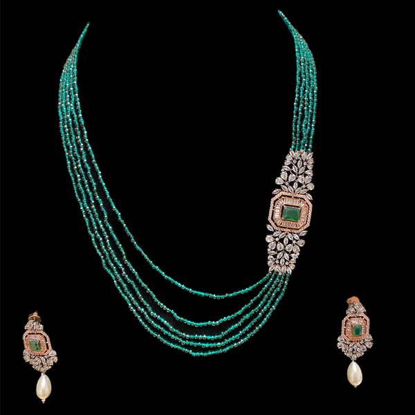Emerald Sharon Jewelry Set