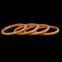 Keesh Antique Gold Plated Bangles
