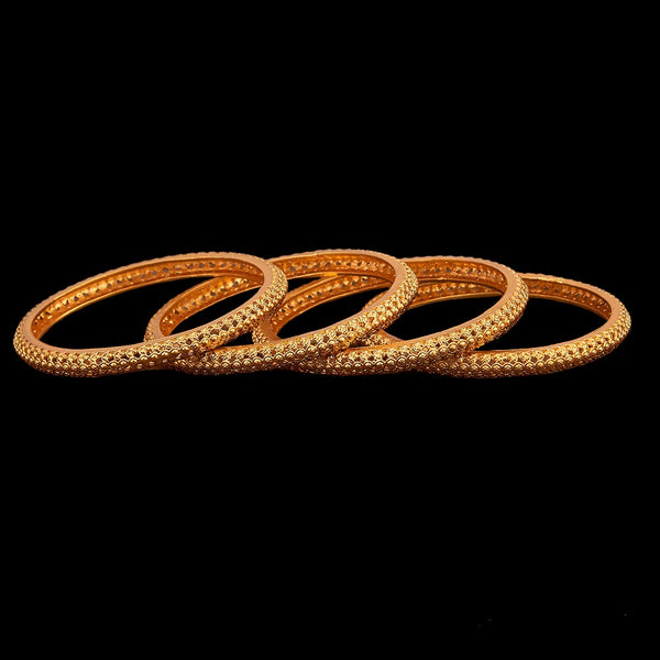 Keesh Antique Gold Plated Bangles