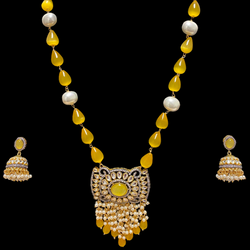 Yellow Payeli Jewelry Set