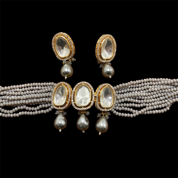 Grey Patralekha Jewelry Set