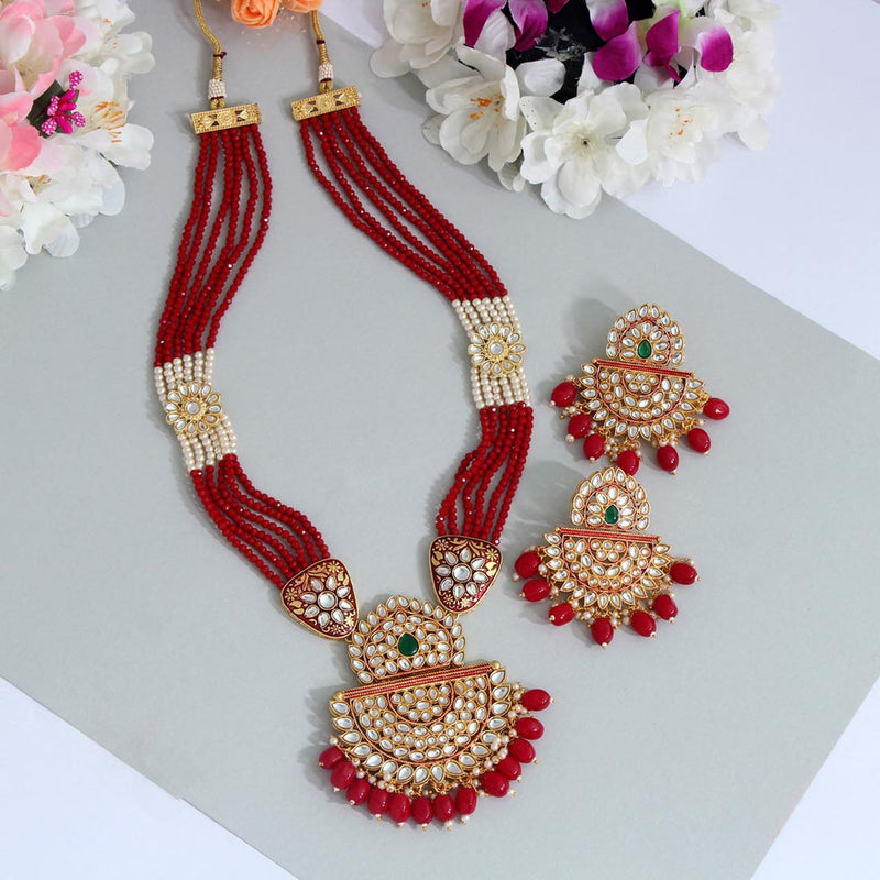 Red Imam Necklace Set