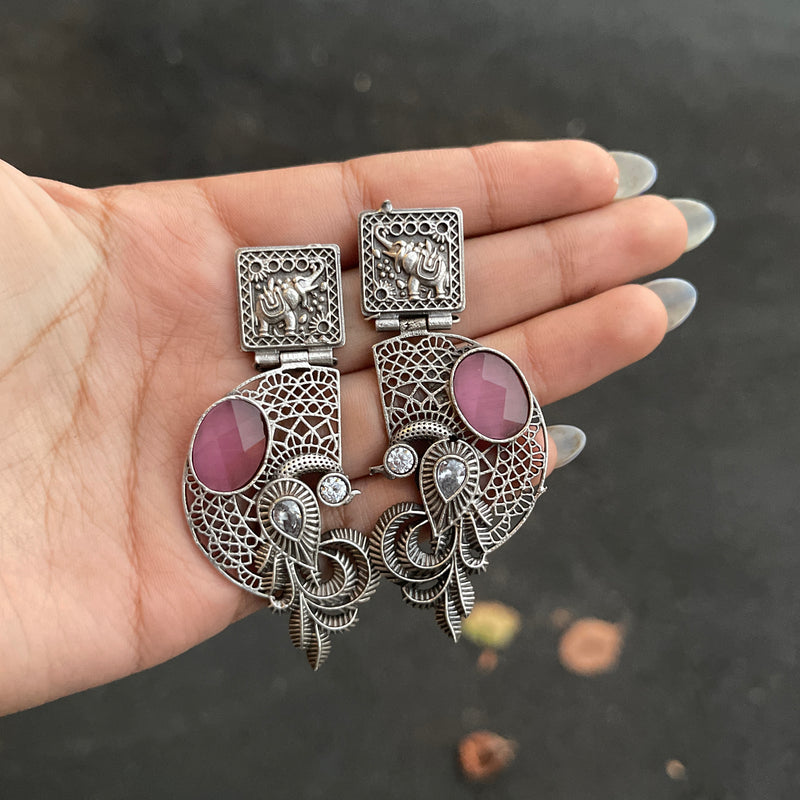 Pink Nalanya Earrings