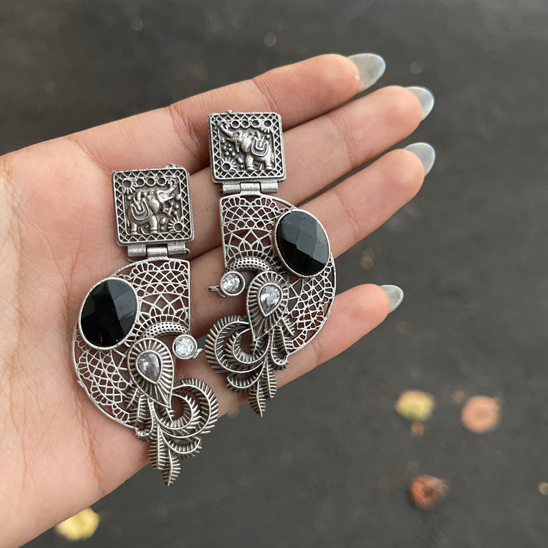 Black Nalanya Earrings