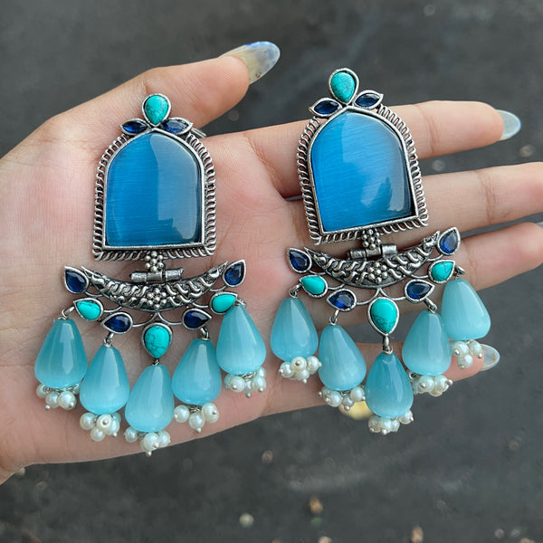 Blue Lina Earrings