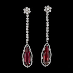 Ruby Ayla Cubic Zirconia Earrings